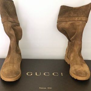 Gucci Suede Boots